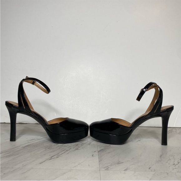 Naturalizer Clarice Black Patent Leather Pump 8 1/2 W - Picture 4 of 11